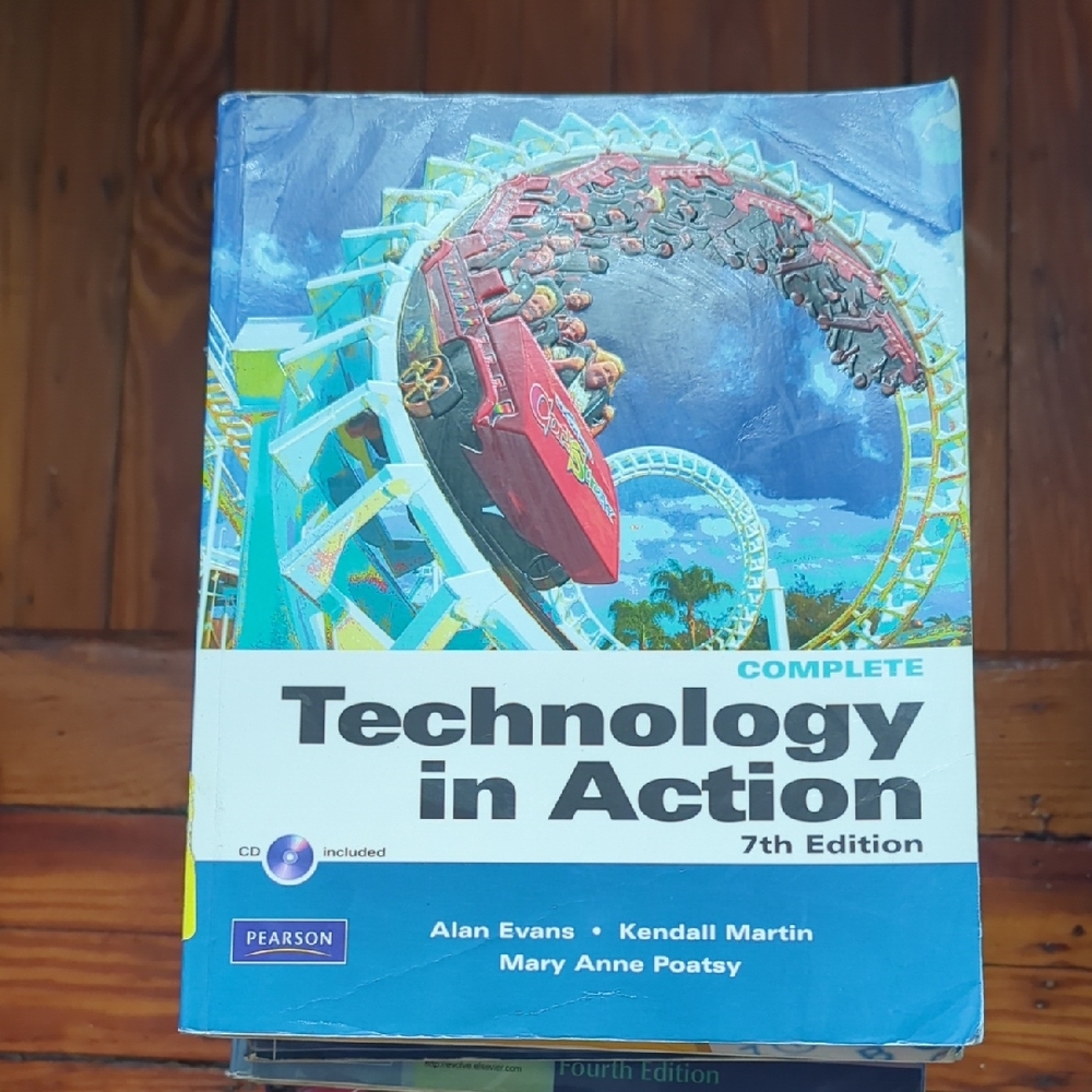 Pearson Technology in Action 7th Edition - Vibrant Cover